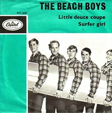 Little Deuce Coupe by Beach Boys record sleeve