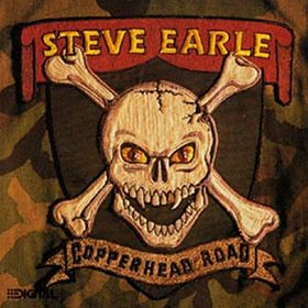 Steve Earle - Copperhead Road audio album cover