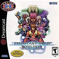 Phantasy Star Online Dreamcast game cover