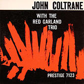 John Coltrane with the Red Garland Trio album cover