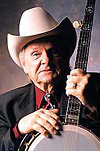 Country music singer Ralph Stanley