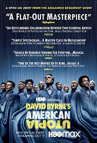 David Byrne's American Utopia documentary movie poster