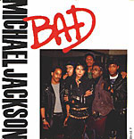 Bad - Michael Jackson single cover