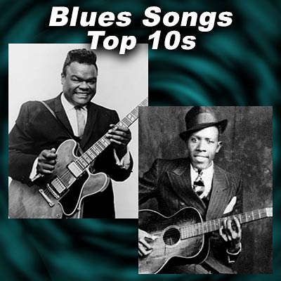 Blues music artists Freddie King and Robert Johnson