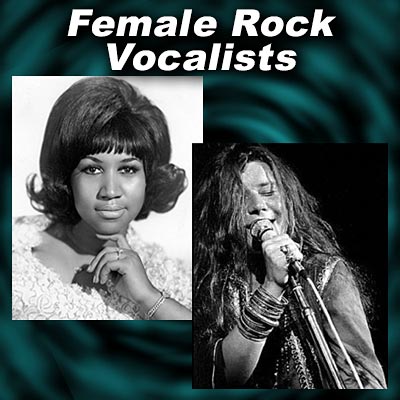Aretha Franklin and Janis Joplin