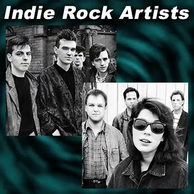 Indie Rock Artists The Smiths and Pixies