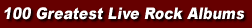 Greatest Live Rock Albums