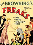 Freaks movie poster art