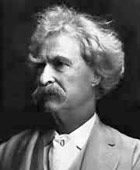 author Mark Twain