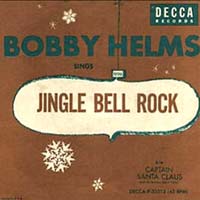 Jingle Bell Rock by Bobby Helms record sleeve cover