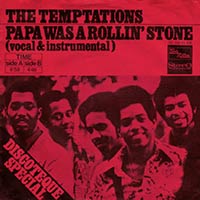 Funk Song "Papa Was a Rollin' Stone" record sleeve