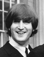 Rock music lyricist John Lennon