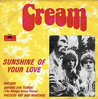 Sunshine Of Your Love single cover
