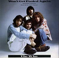 Won't Get Fooled Again single cover