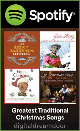 Spotify Traditional Christmas Songs link image