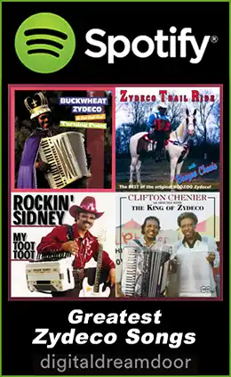 Spotify Zydeco songs playlist link