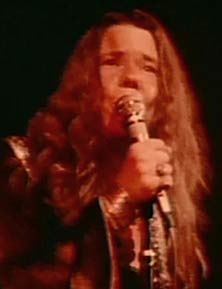 Janis Joplin playing at woodstock 1969