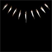 Black Panther soundtrack - Kendrick Lamar and various artists album cover