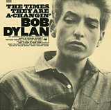 The Times They are A-Changin' album cover - Bob Dylan