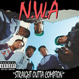 Straight Outta Compton N.W.A album cover