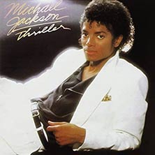 Album cover Thriller by Michael Jackson