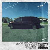 good kid, m.A.A.d. city Deluxe Edition audio CD cover