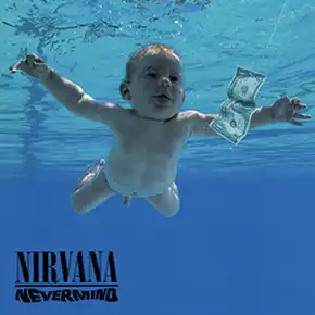 Nevermind album cover - Nirvana