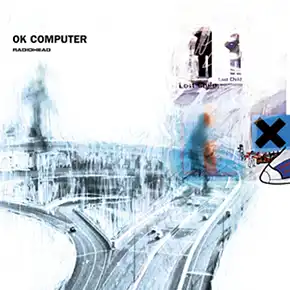 OK Computer album cover - Radiohead