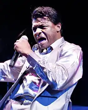 rock vocalist Jackie Wilson