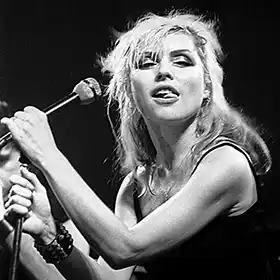 Blondie lead singer Debbie Harry