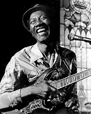 Blues guitarist Hound Dog Taylor