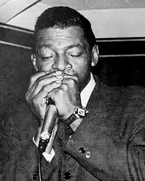 Blues harmonica player Little Walter