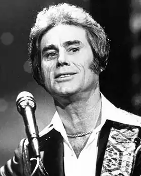 Country music singer George Jones