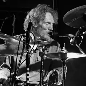 rock drummer Ginger Baker