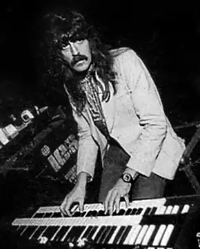 Rock music keyboardist Jon Lord