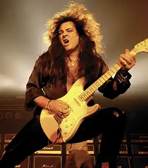 rock guitarist Yngwie Malmsteen