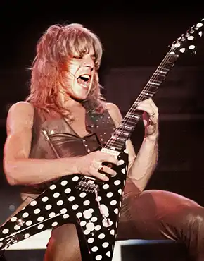 rock guitarist Randy Rhoads