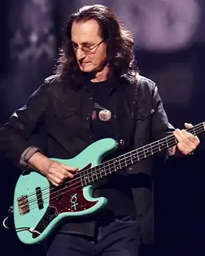 Rush bassist Geddy Lee