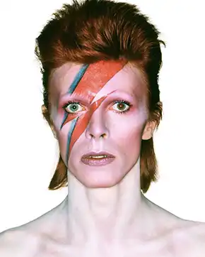 glam rock artist David Bowie