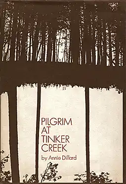 book cover Pilgrim at Tinker Creek