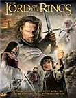 Lord of the Rings: The Return of the King movie DVD cover