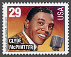 Clyde McPhatter postage stamp