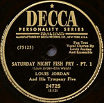 Saturday Night Fish Fry - record lable