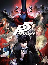 Persona 5 video game box cover