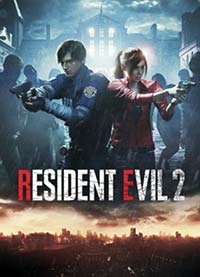 Resident Evil 2 video game box cover