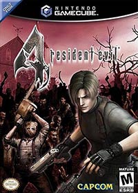 Resident Evil 4 video game box cover