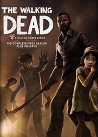 The Walking Dead video game box cover