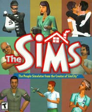 The Sims video game box cover