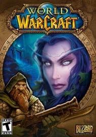 World Of Warcraft video game box cover