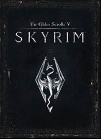 Elder Scrolls V: Skyrim video game box cover